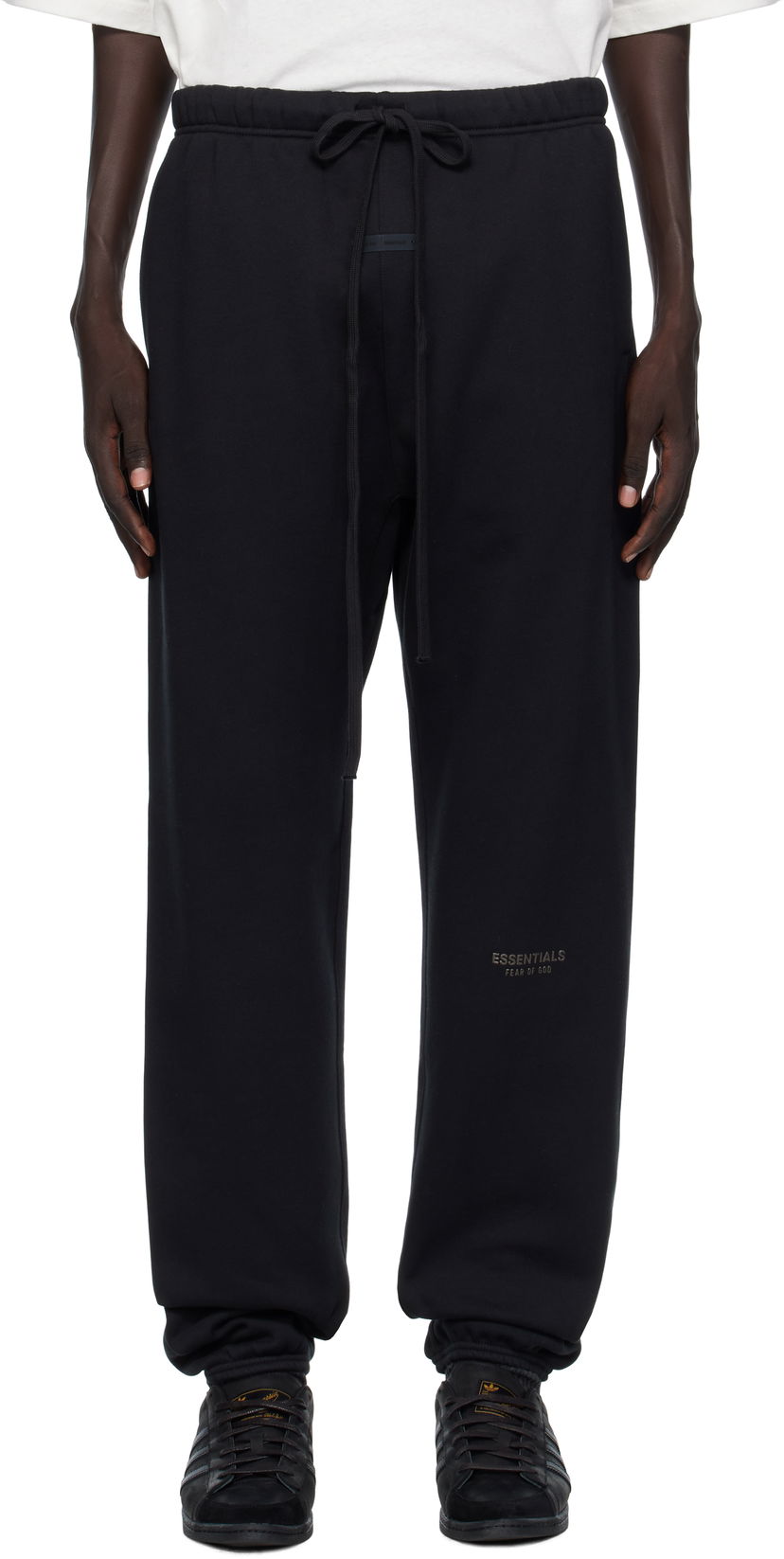 Спортивні штани Fear of God Fear of God ESSENTIALS Vintage Fleece Sweatpants чорний | 130SP258040F