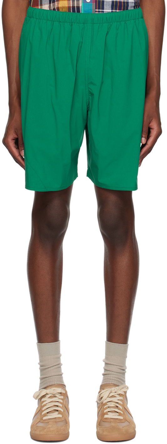 Шорти BEAMS BEAMS PLUS Drawstring Shorts Зелений | 38250019791