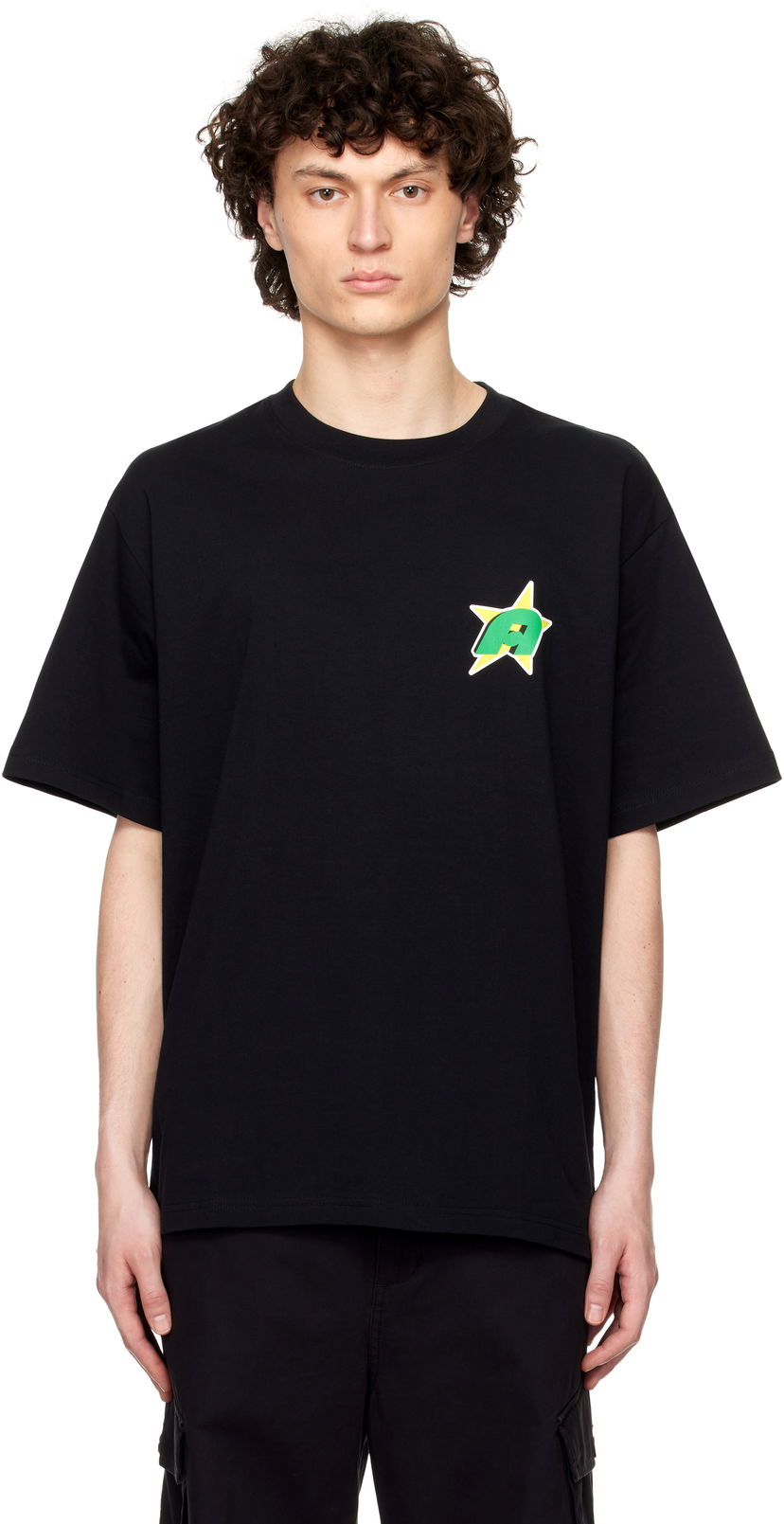 Футболка Awake NY Awake NY Star A Graphic T-Shirt чорний | AWK-SP25-TS010