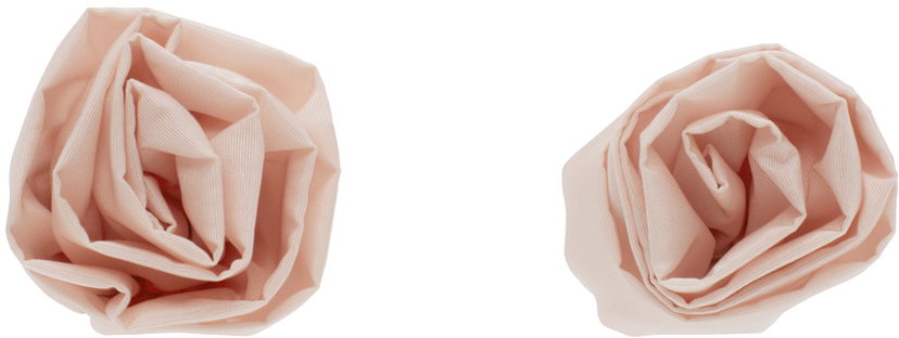 Шарф Simone Rocha Simone Rocha Rose Stud Earrings Рожевий | ERG403 1067