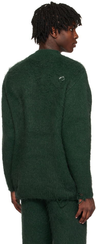 Cветр ADER ERROR Crewneck Distressed Sweater Зелений | BMADFWKT0304GN, 2