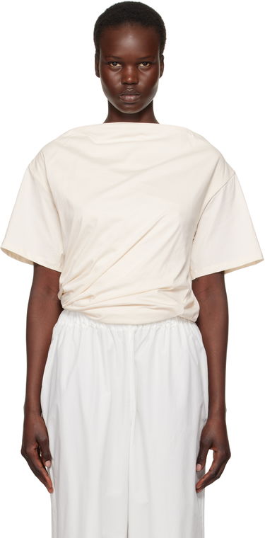 Футболка Baserange Baserange Turn Twist Front T-Shirt бежевий | TOTUS-RC-SP25, 0