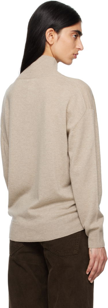 Cветр The Row The Row Jabari Turtleneck Sweater бежевий | 8664-Y751, 2