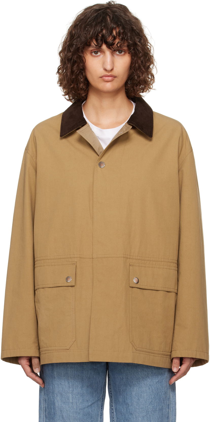 Куртка The Row The Row Frank Chore Jacket бежевий | 7961-W3562