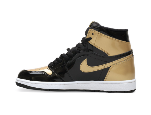 Обмежене видання Jordan Air Jordan 1 Retro High OG NRG "Gold Toe" Металік | 861428-007