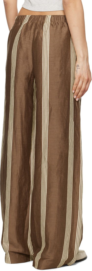 Штани rag & bone rag & bone Olivia Linen Trousers Коричневий | WAW25S70219321, 2