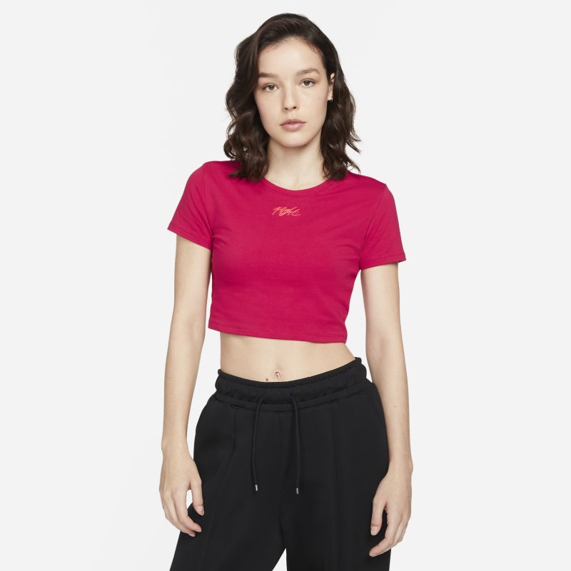 Кроп-топи Jordan Jordan (Her)itage Cropped T-Shirt Рожевий | DM5250-614