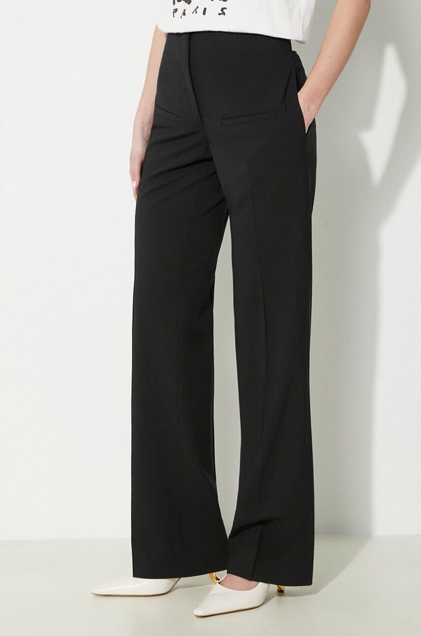 Штани JW Anderson JW Anderson Front Pocket Straight Trousers чорний | TR0332.PG1321.999