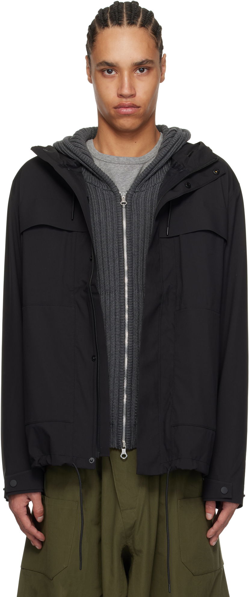 Вітровка Rains Suva Hardshell Cargo Rain Jacket чорний | 12400