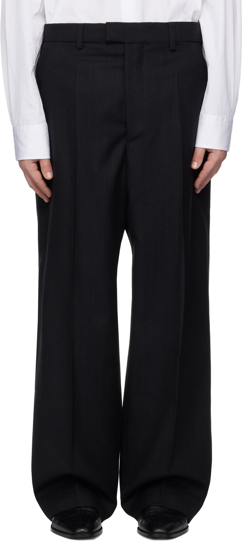 Штани VETEMENTS Evening Tailored Pants чорний | UA66PA430B1
