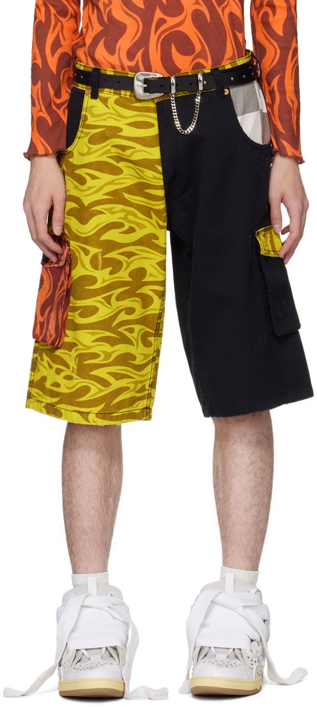 Шорти ERL Printed Cargo Shorts Різнокольоровий | ERL08P011