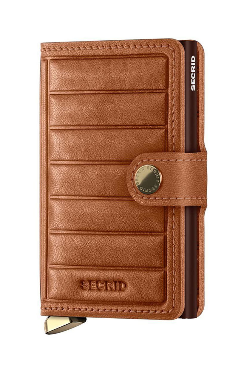 Гаманець Secrid Leather Wallet Brown Коричневий | MEl.Cognac