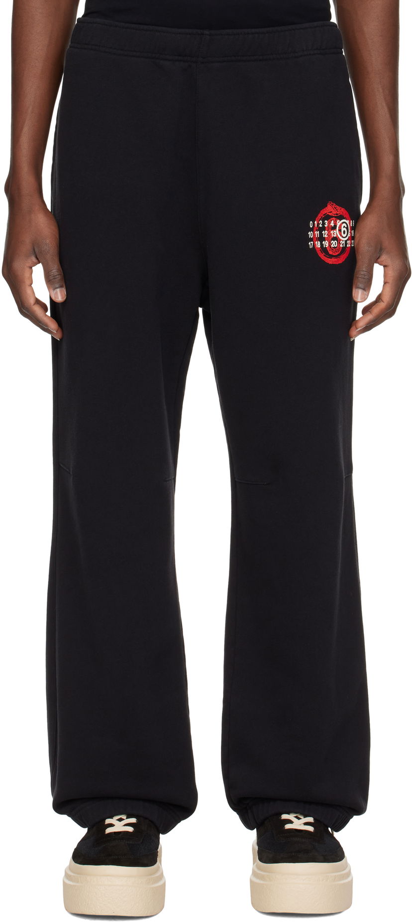 Спортивні штани Maison Margiela MM6 Maison Margiela 'Year of the Snake' Sweatpants чорний | SH2KA0027 M25014