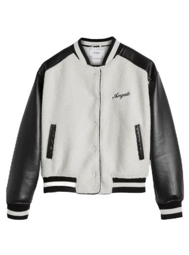 Куртка бомбер AXEL ARIGATO Saul Varsity Jacket білий | A1488003