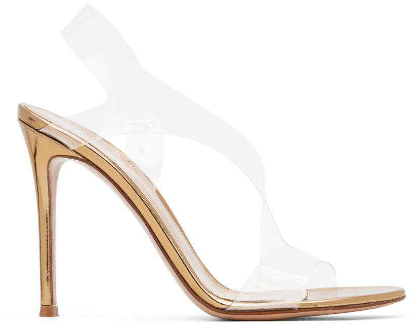 Аксесуари Gianvito Rossi Gianvito Rossi Metropolis Heeled Sandals Металік | G31841.15RIC.GME