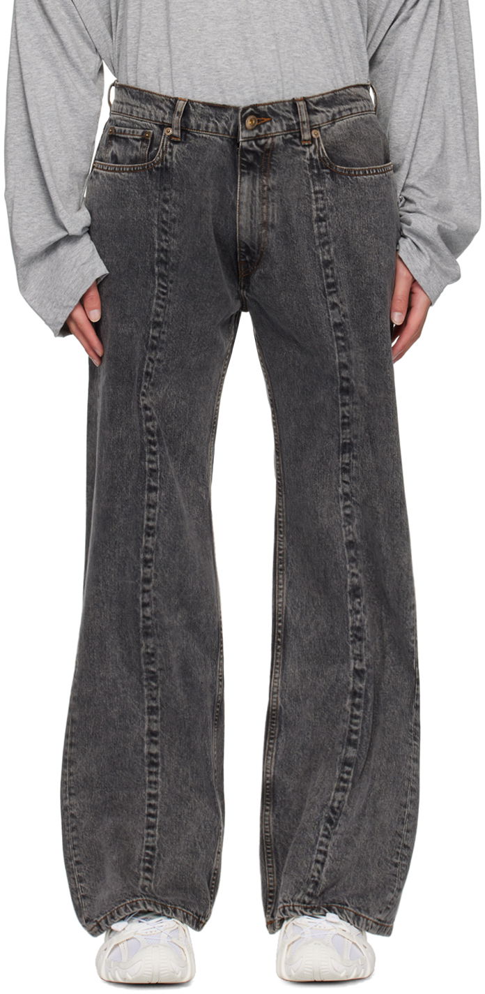 Джинси Y/PROJECT Black Wire Jeans чорний | 207PA008