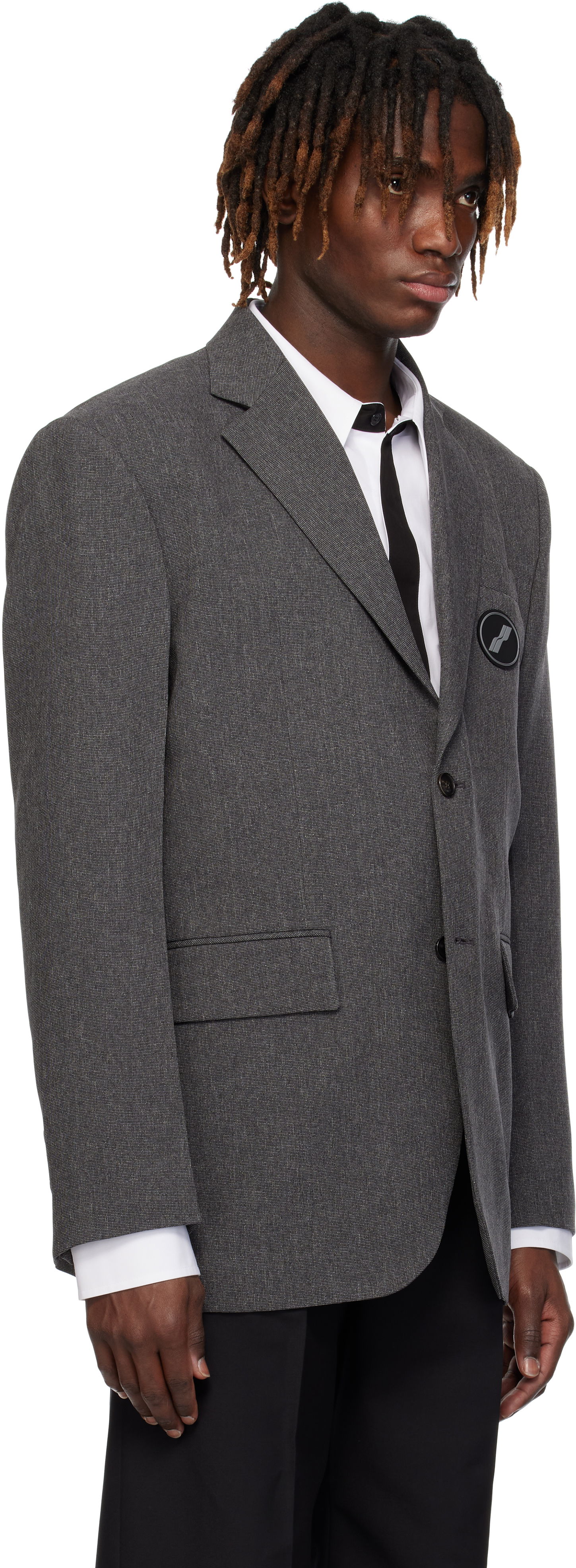 Куртка We11done We11done Oversized Blazer Сірий | WD-JK4-20-715-U-CH, 1