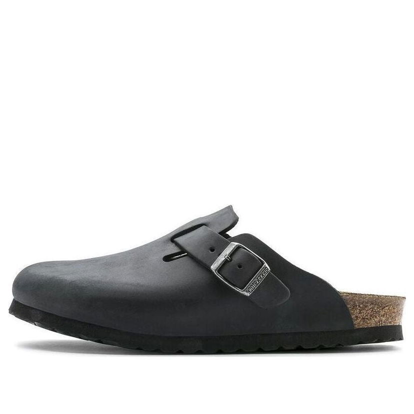 Кросівки та взуття Birkenstock Boston Regular Clogs чорний | 0059461