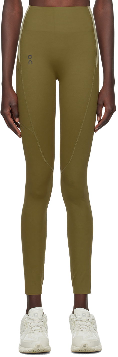 Легінси On Running Movement Long Tights Sport Leggings Зелений | 1WE11901921