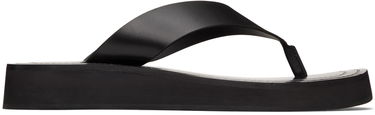 Одяг The Row The Row Ginza Platform Flip-Flop Sandals чорний | F1159-L52, 0