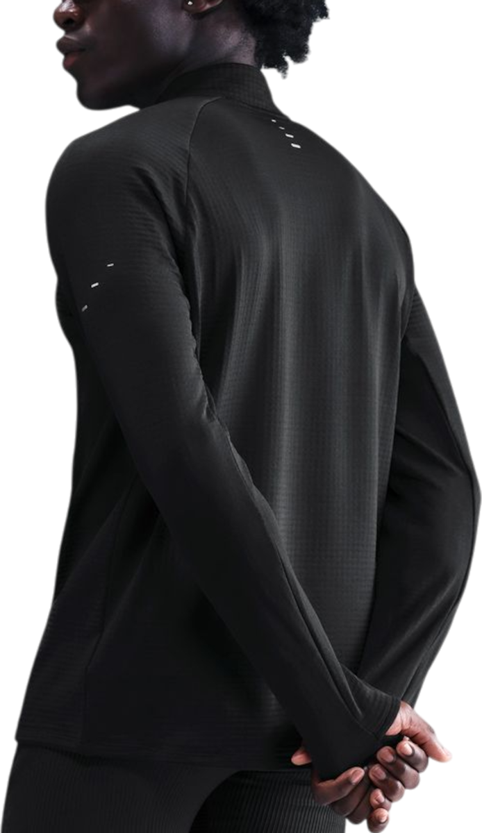 Футболка Nike Stride Running Top Half-Zip чорний | hv2707-010, 1