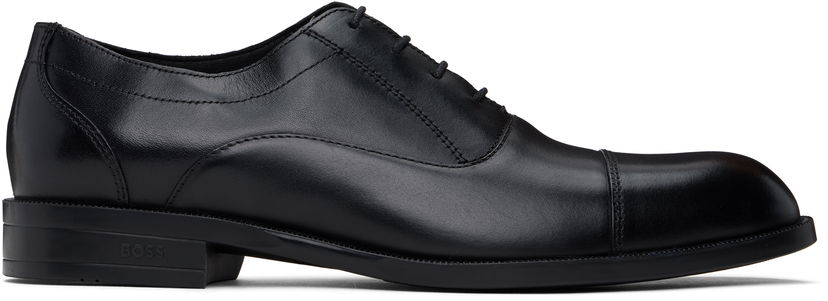 Одяг BOSS BOSS Leather Oxfords чорний | 50536120