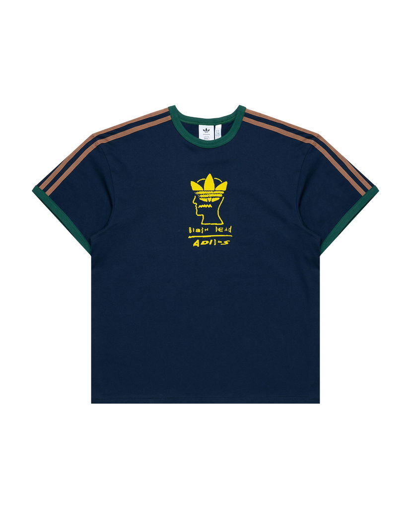 Футболка adidas Originals BRAIN DEAD Graphic T-Shirt темно-синій | JN2412