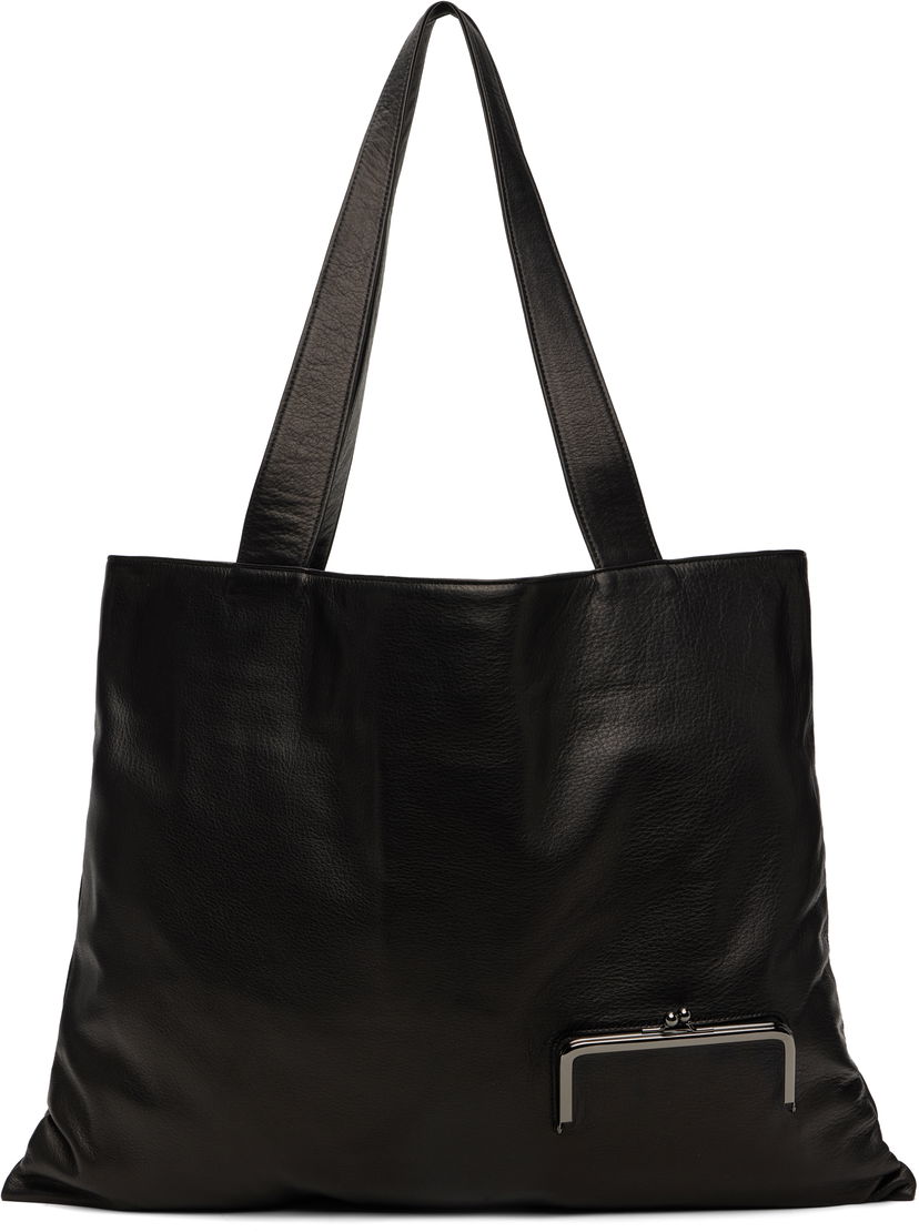 сумка-тоут Yohji Yamamoto YOHJI YAMAMOTO Coin Purse Tote чорний | DP-I03-785