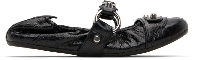 Кросівки та взуття Balenciaga Balenciaga City Ballerina Flats чорний | 828095WAD4V