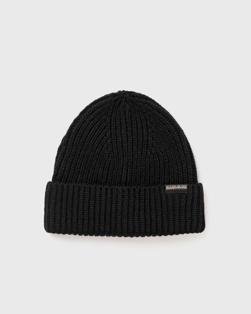 Шапка Napapijri Napapijri FOLI 3 Beanie чорний | 196249358269
