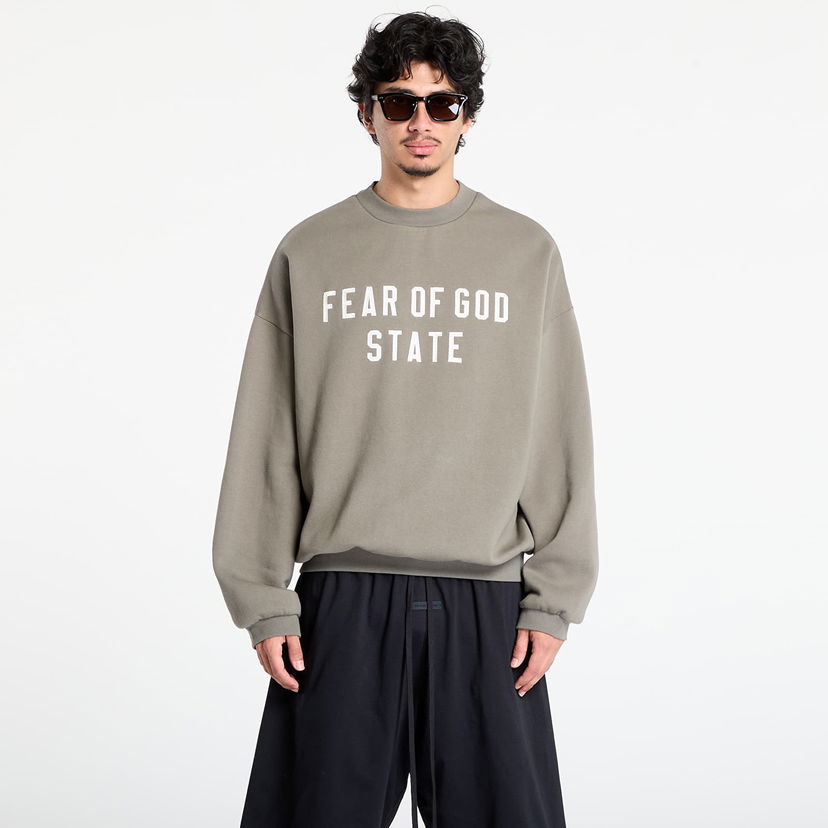 Світшоти Fear of God Fear of God Essentials 90's Crewneck Sweatshirt Зелений | 192SP256557F-245