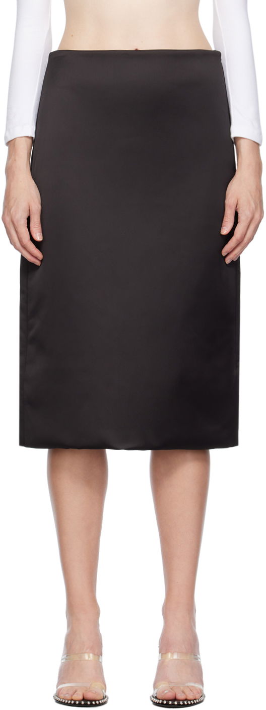 Спідниця We11done We11done Padded Midi Skirt чорний | WD-SK3-23-282-W-BK