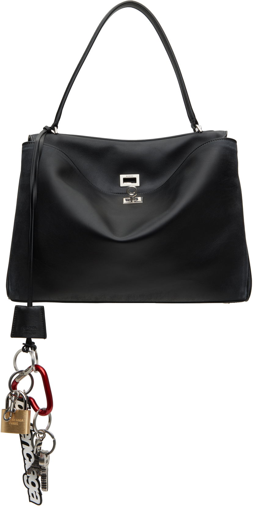 Сумочка Balenciaga Balenciaga Rodeo Medium Charm Bag чорний | 789772 2AA8U