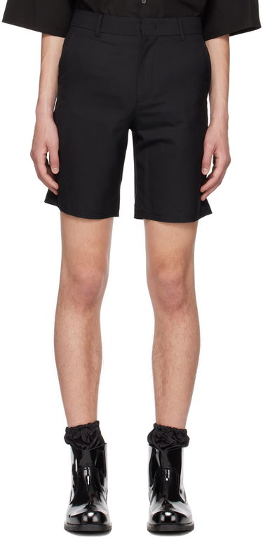 Шорти We11done We11done Basic Shorts чорний | WD-PT1-23-211-M-BK, 0