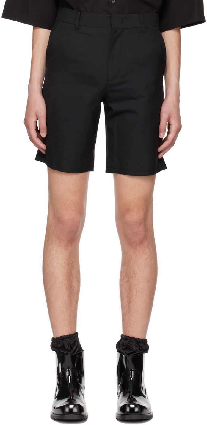 Шорти We11done We11done Basic Shorts чорний | WD-PT1-23-211-M-BK