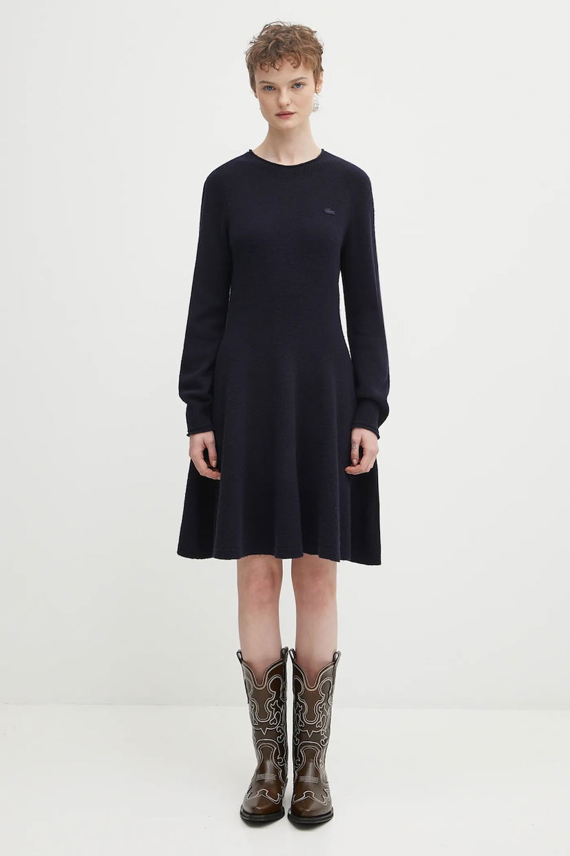 плаття Lacoste Lacoste Mini Dress темно-синій | EF4161