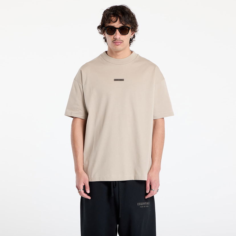 Футболка Fear of God Fear of God Essentials Classic Short Sleeve T-Shirt бежевий | 125SP254191F-198