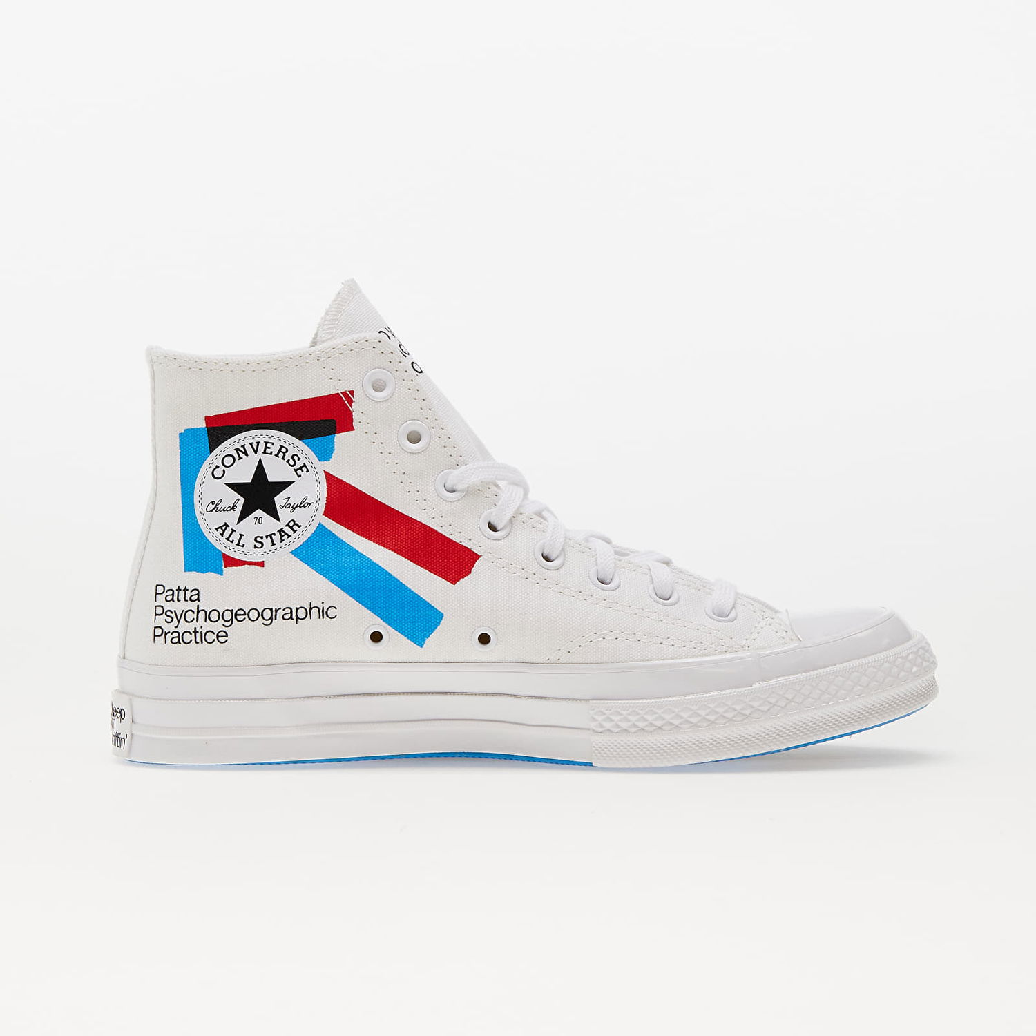 Кросівки та взуття Converse Experimental Jetset x Patta x Chuck 70 High білий | A03173C, 1