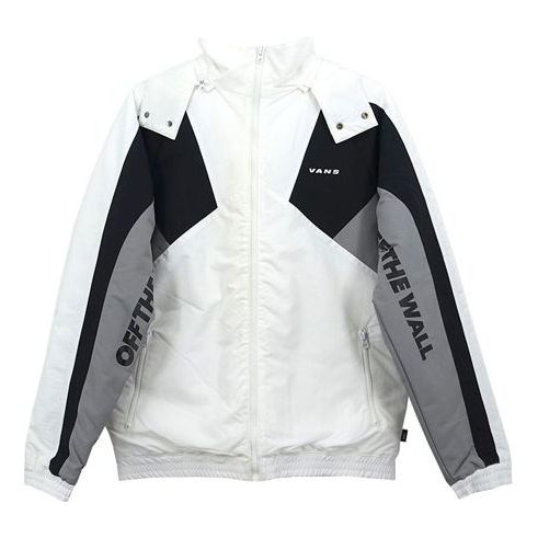 Вітровка Vans Contrast Stitching Hooded Jacket білий | VN0A49K2YB2, 0