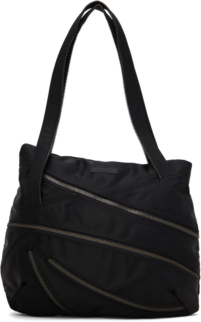 сумка-тоут ADER ERROR ADER error Zipper Shoulder Bag чорний | BO01SSBA0602BK