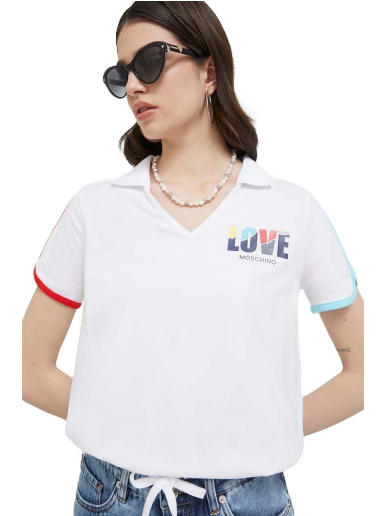 Футболка Moschino Love T-shirt білий | W.4.H93.01.M.3876
