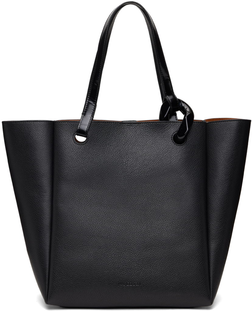 сумка-тоут JW Anderson Black JWA Corner Tote чорний | HB0648LA0349999