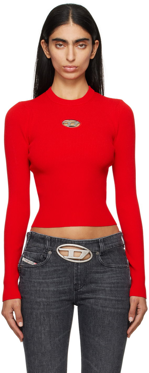 Cветр Diesel M-Valari Sweater Червоний | A15328 0DLAX