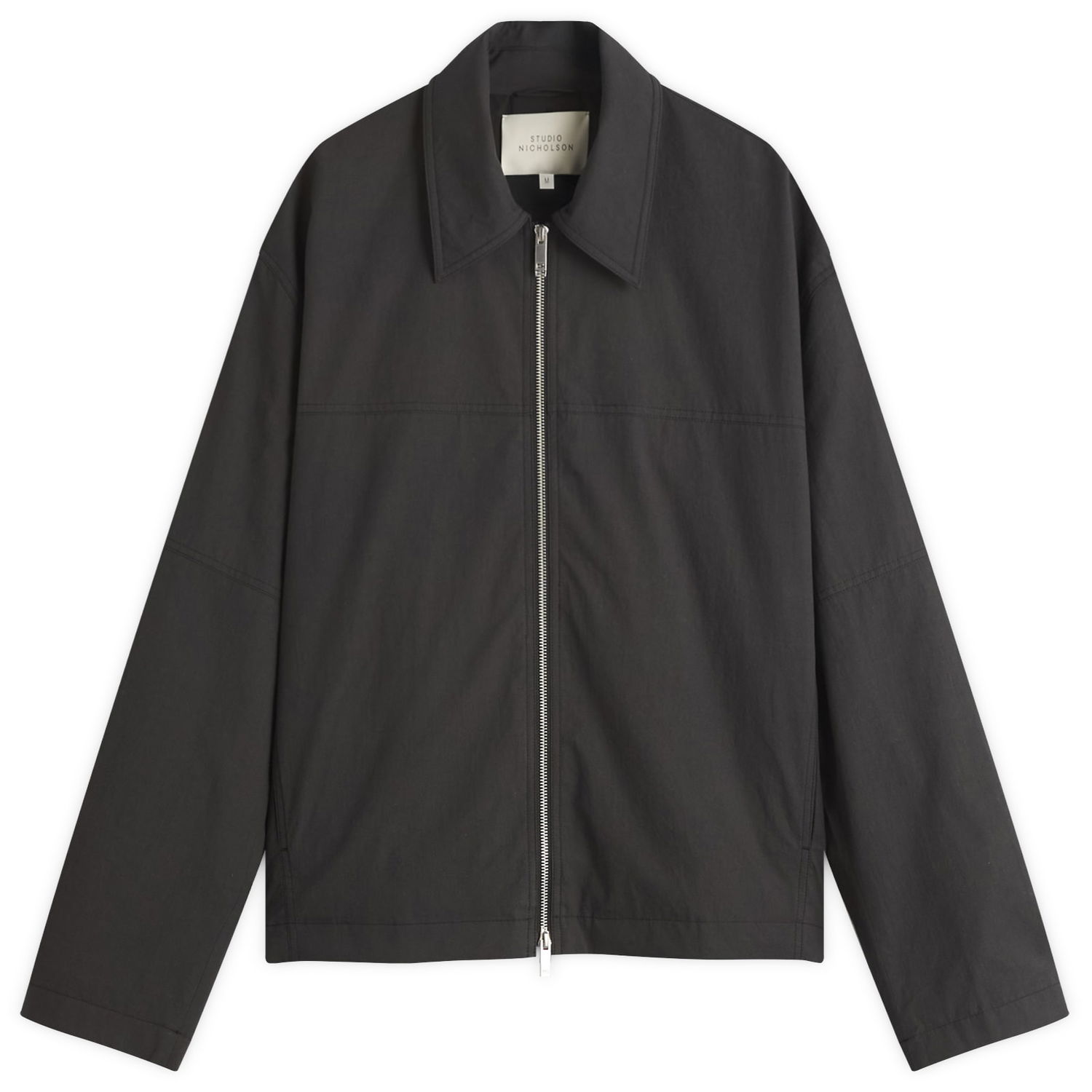 Куртка Studio Nicholson Studio Nicholson Zip Through Jacket, Size Large чорний | FOLASNM-1320-GRA, 1