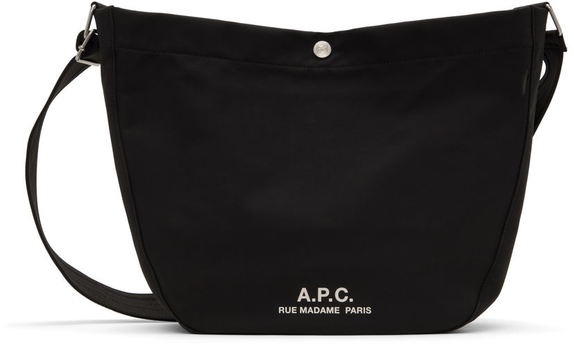 Сумка A.P.C. Black Journal Crossbody Bag чорний | PSAKR-M61939