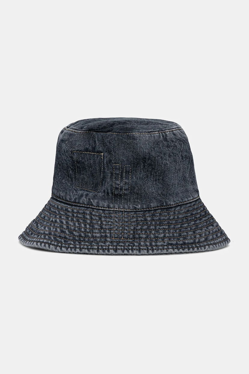Капелюх Rick Owens Rick Owens DRKSHDW Gilligan Denim Bucket Hat Синій | DA02E7479.DGY