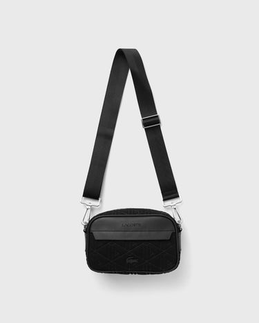 Сумка Lacoste S Geometric Pattern Reporter Bag чорний | NH5175BG-000, 2