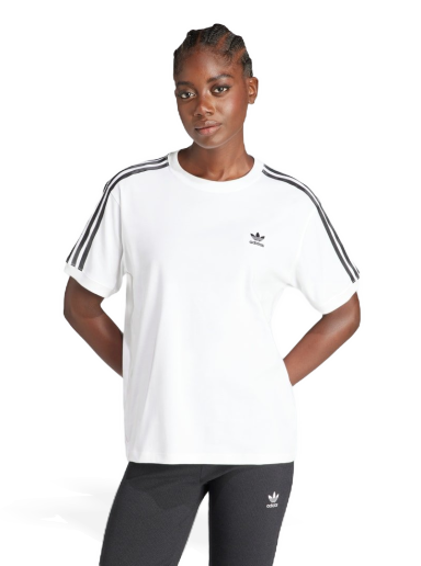Футболка adidas Originals 3-Stripes Tee білий | IR8051