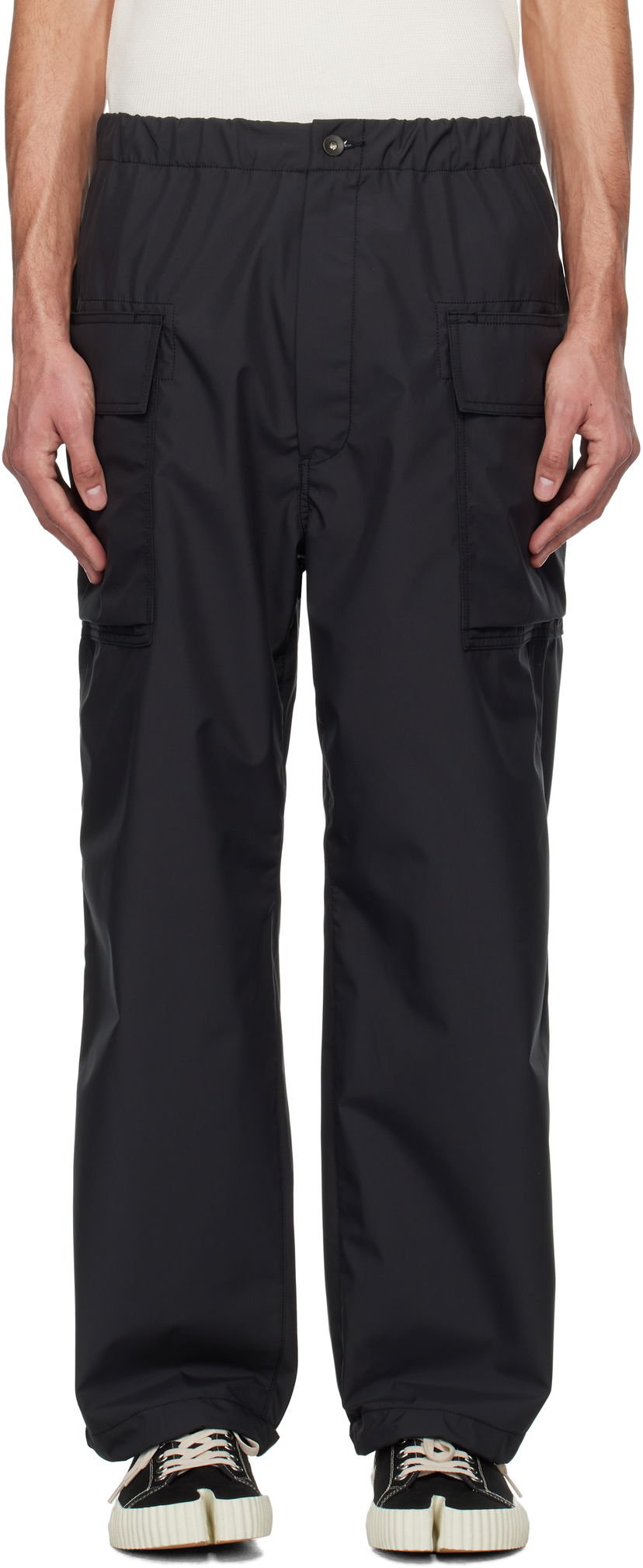 Штани карго NANAMICA nanamica 3L PERTEX SHIELD Cargo Pants чорний | S25SC046U