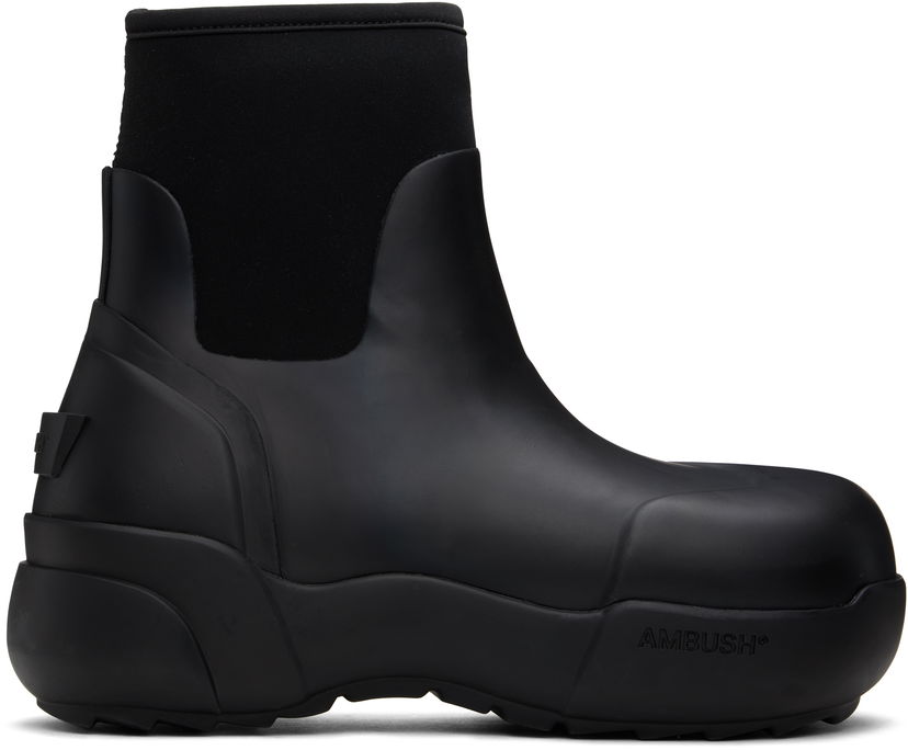 Дощовик Ambush AMBUSH Rubber Boots чорний | BWIE003F24MAT0011010